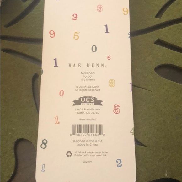 TO DO Rae Dunn notepad - Picture 3 of 3